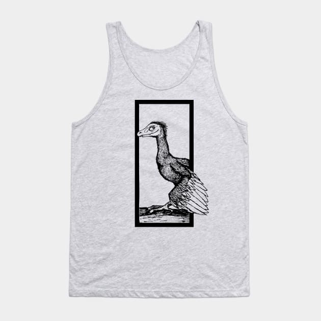 Little Archaeopteryx Tank Top by BattleBirdProductions